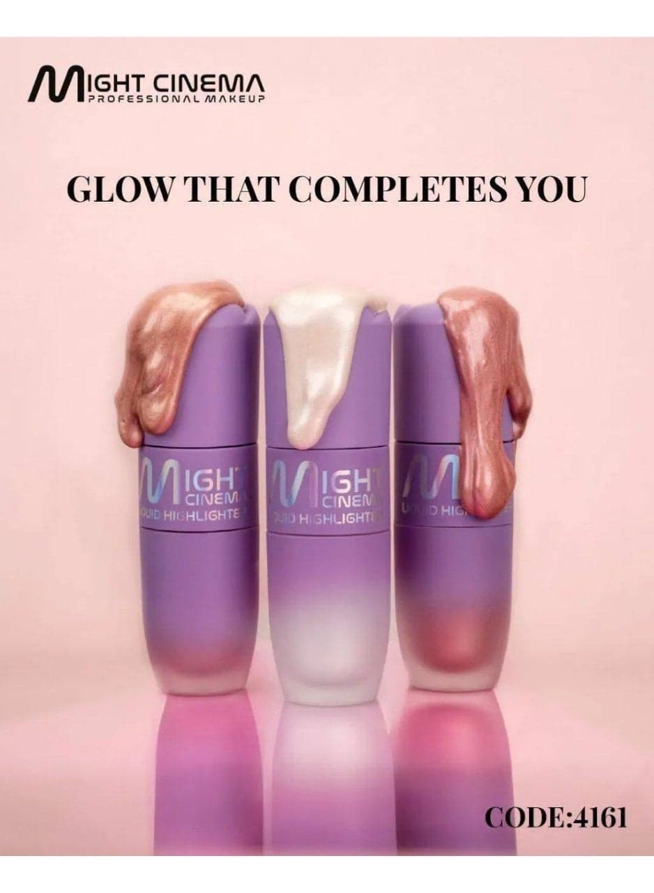 Might Cinema Liquid Highlighter - 4161 - Silver - 101 Makeup Highlighters (٢)