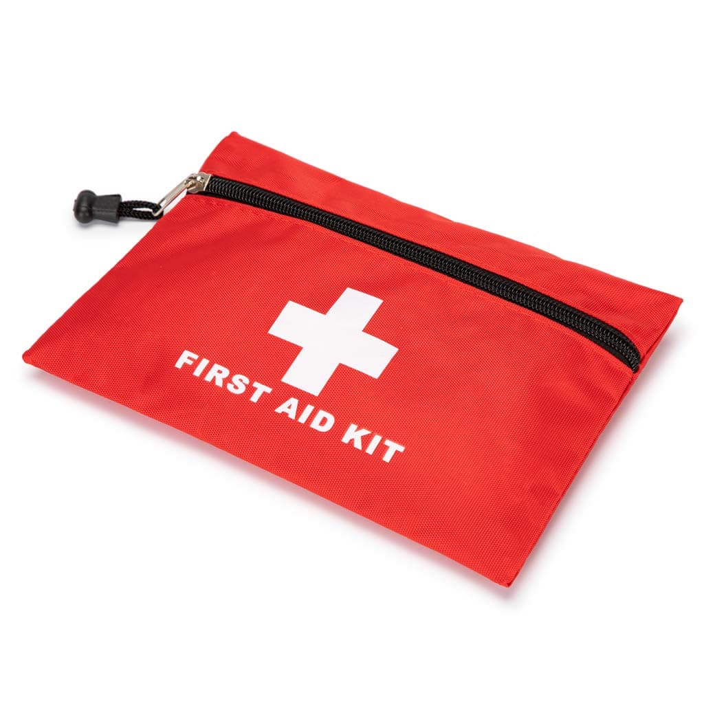 First Aid Kit Empty Red Mini Emergency Hiking Backpacking Outdoors Travel Car Cycling