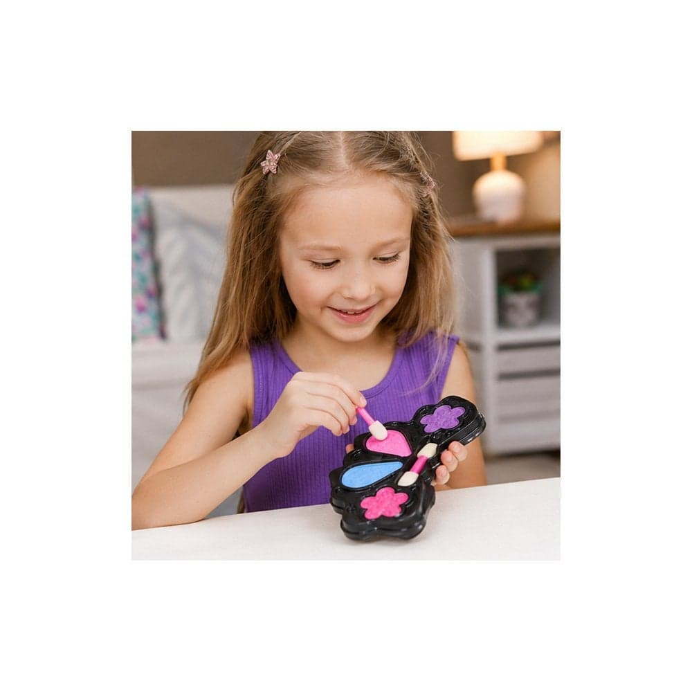 Kids Makeup Set Toy with Butterfly Palette, Brush, and Ring for Girls Beauty Playsets (٣)