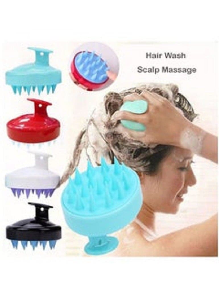 Hair Scalp Shampoo Brush Multicolor Styling Accessories