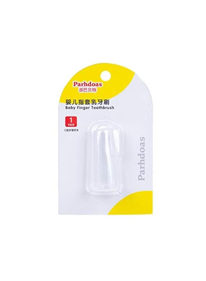 PARHDOAS Silicone Finger Toothbrush – Baby Teether Cover (3)
