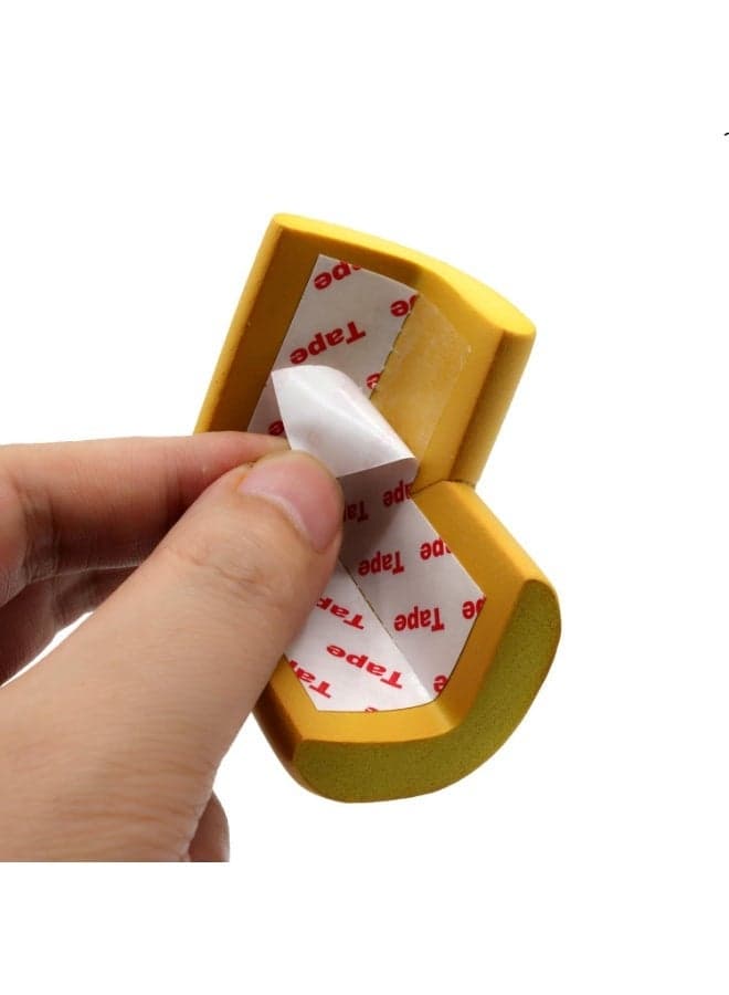 Soft Foam Corners and Edges for Child Protection, Long Corner Guard, Child Safe Desk Protector, Wood Color Corner Guard Guards and Locks (٥)