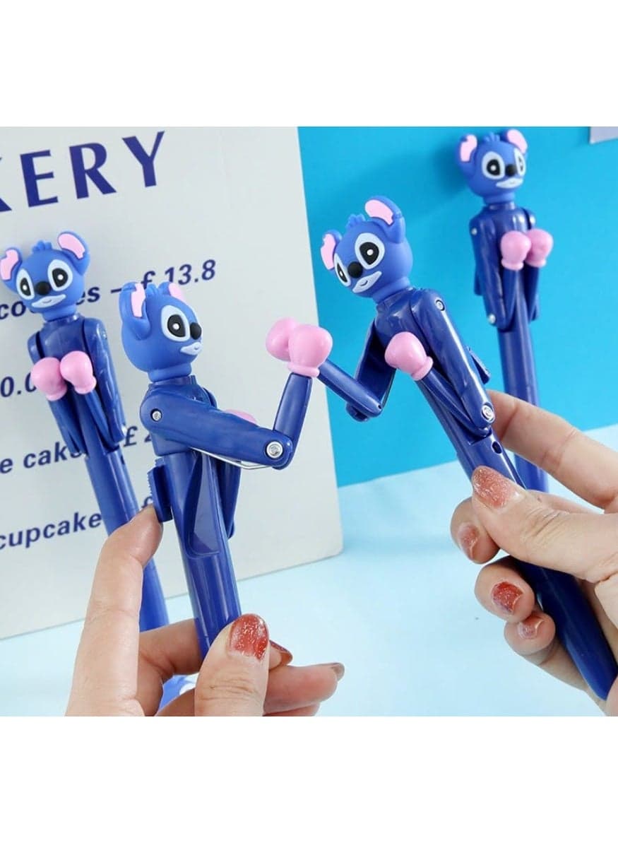 Stitch pen featuring a distinctive boxer design – 2 piece Ballpoint Pens (٢)