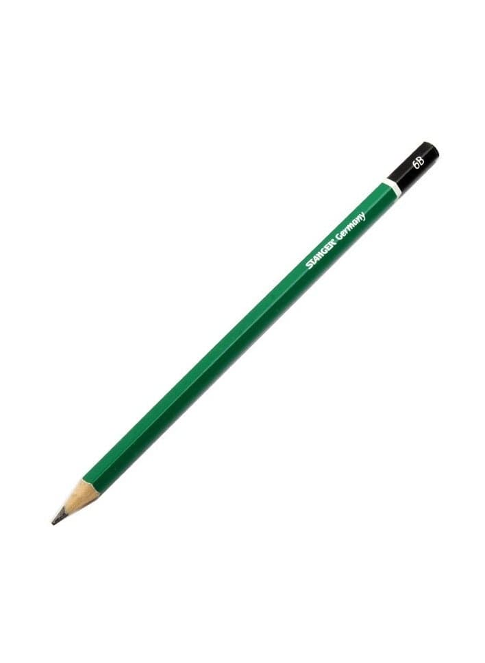 Stinger 6B Pencil Soft Lead Ideal for Drawing and Writing in Educational and Artistic Environments.