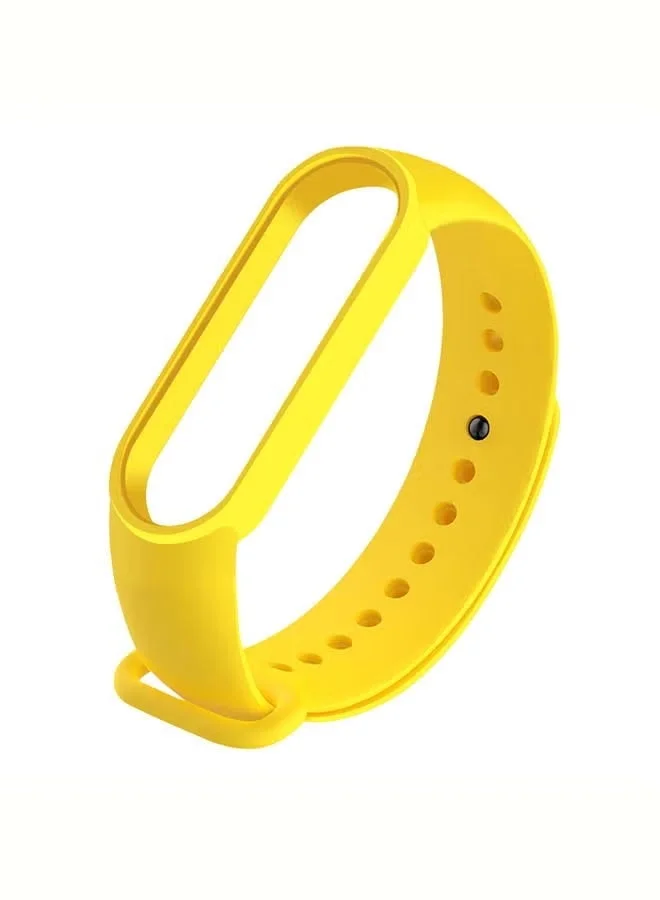 Breathable Replacement Silicone Sport Strap Compatible with Xiaomi Mi Band 5/6/7 Watch M5/M6/M7 One Size, Unisex Adult Fitness Tracker Bands
