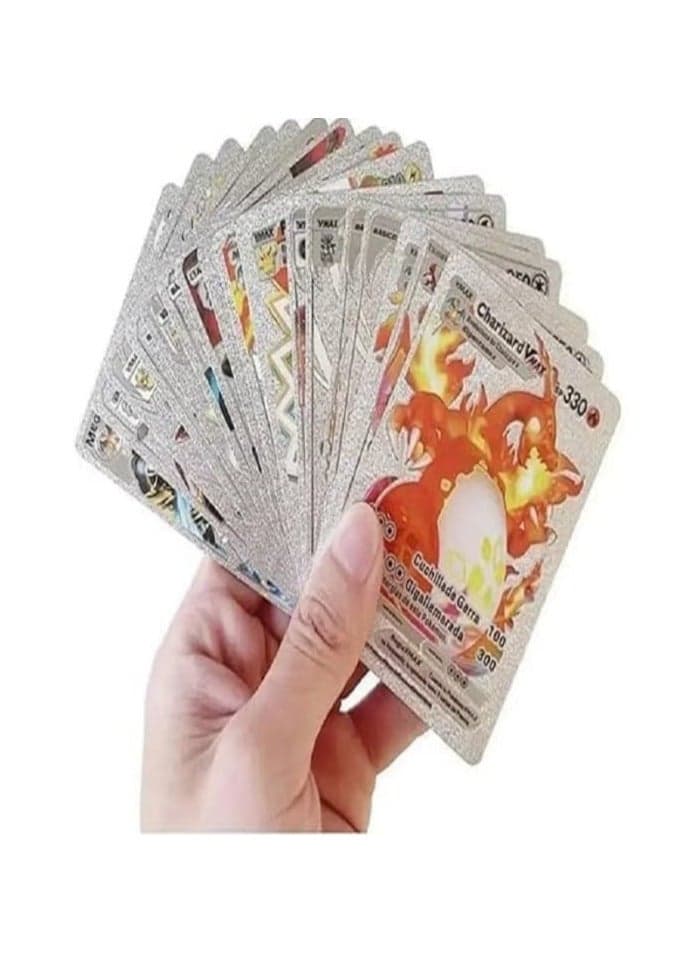 Pokemon Trading Card Game Assorted Silver Tin (10 Pieces)