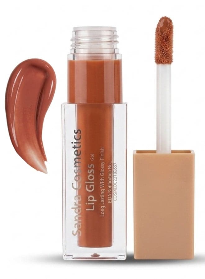 Sandra-Cosmetics Lip Gloss Gel, Glossy Finish, Random Shade, 1 Piece