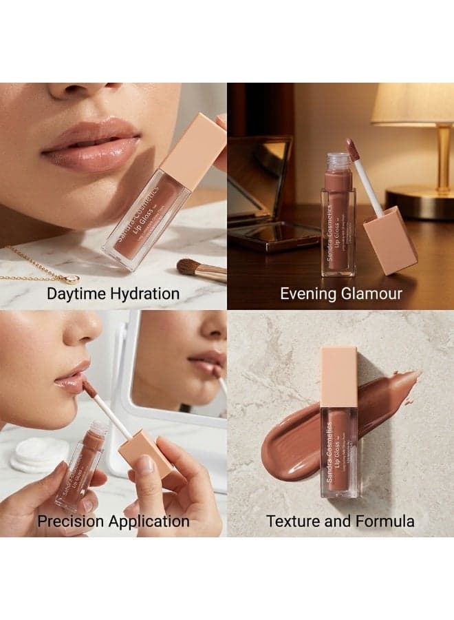 Sandra-Cosmetics Lip Gloss Gel, Glossy Finish, Random Shade, 1 Piece (3)