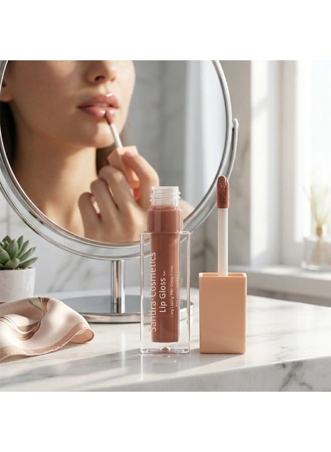 Sandra-Cosmetics Lip Gloss Gel, Glossy Finish, Random Shade, 1 Piece (5)