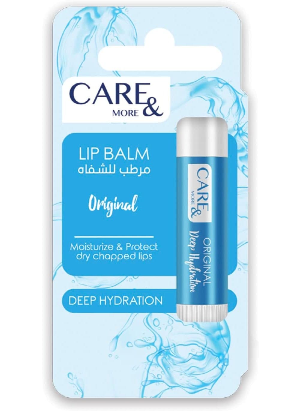 Care & More Original Lip Balm 4 g Lip Balms & Butters