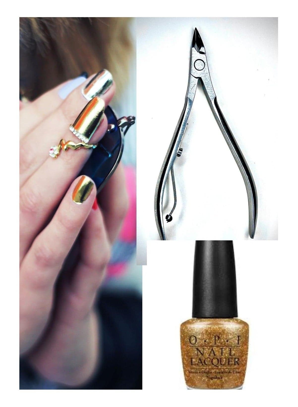 Cuticle Full Nippers Professional Non Corrosive Carbon Stee Cuticle Cutter Cuticle Remover Pedicure Manicure Tools for Fingernails and Toenails Makeup Tools & Accessories (٤)