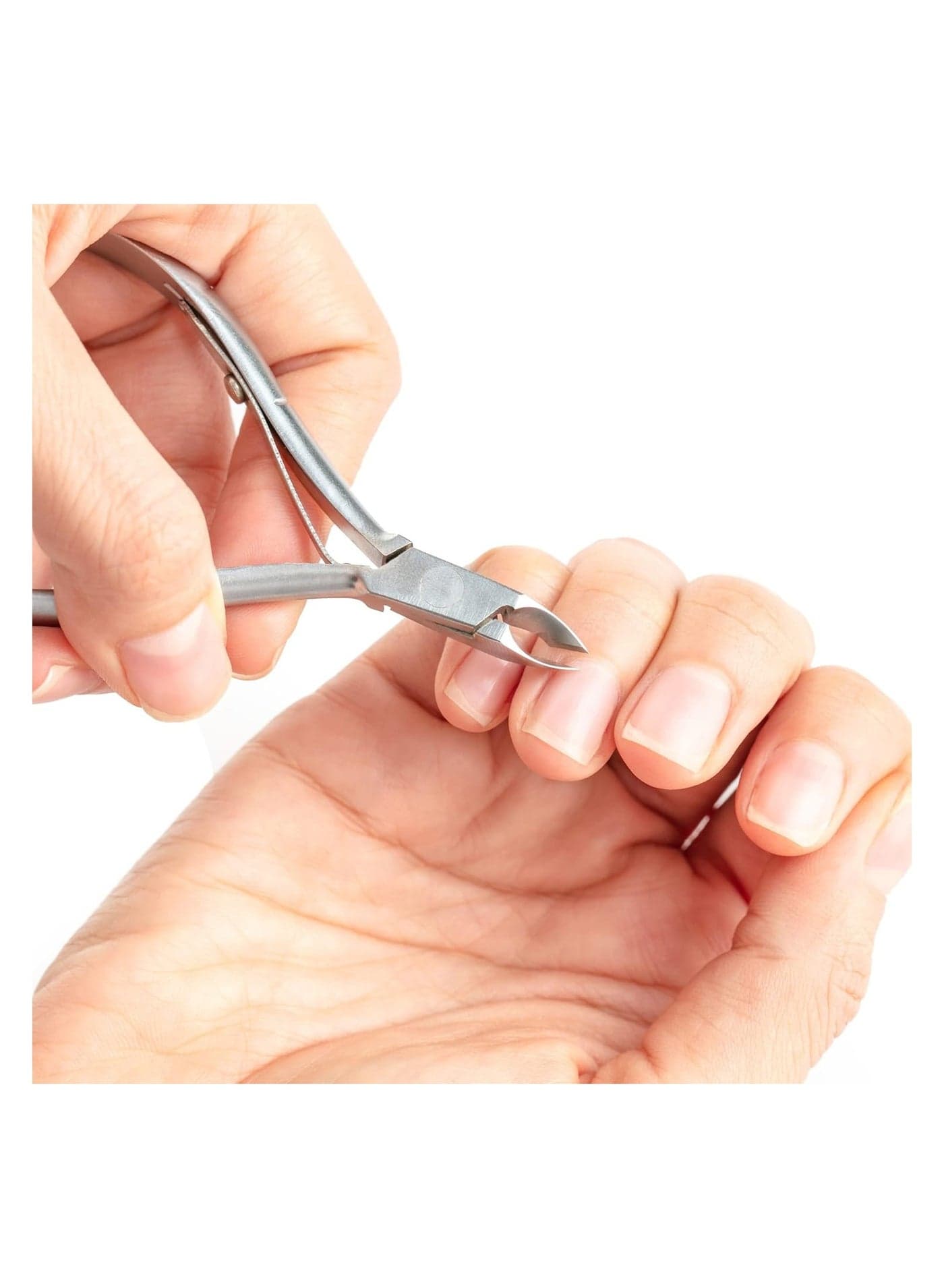 Cuticle Full Nippers Professional Non Corrosive Carbon Stee Cuticle Cutter Cuticle Remover Pedicure Manicure Tools for Fingernails and Toenails Makeup Tools & Accessories (٣)