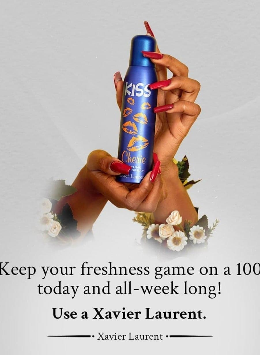 Xavier Laurent Deodorant Spray Cherie 150 Ml (Packaging may vary) Body Mists & Sprays (٢)