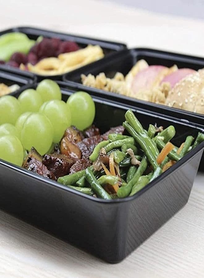 Microwave Insulated Healthy Food Storage Containers with Lids (1000ml) 3 pieces Kitchen Storage & Organisation (2)