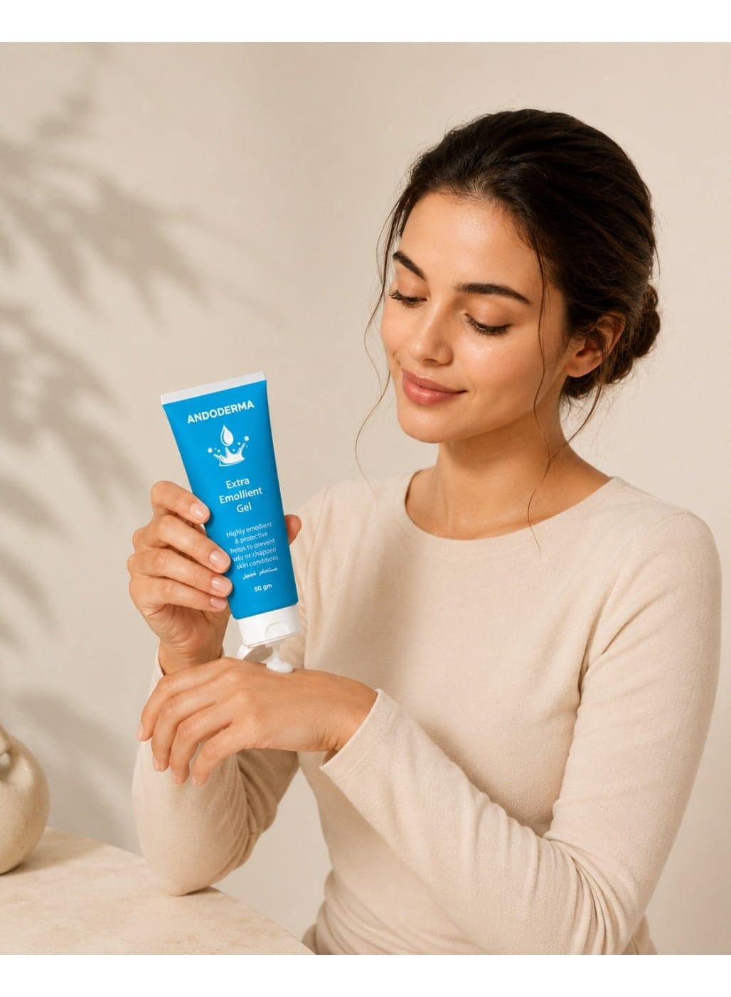 Andoderma Extra Emollient Gel (50g) for dry and chappd skin Face Moisturizers (٣)
