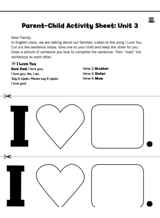 Macmillan Hats On Top – English Course for Pre-School Learners (All Level 1 Activity Sheets) Secondary School (٢)