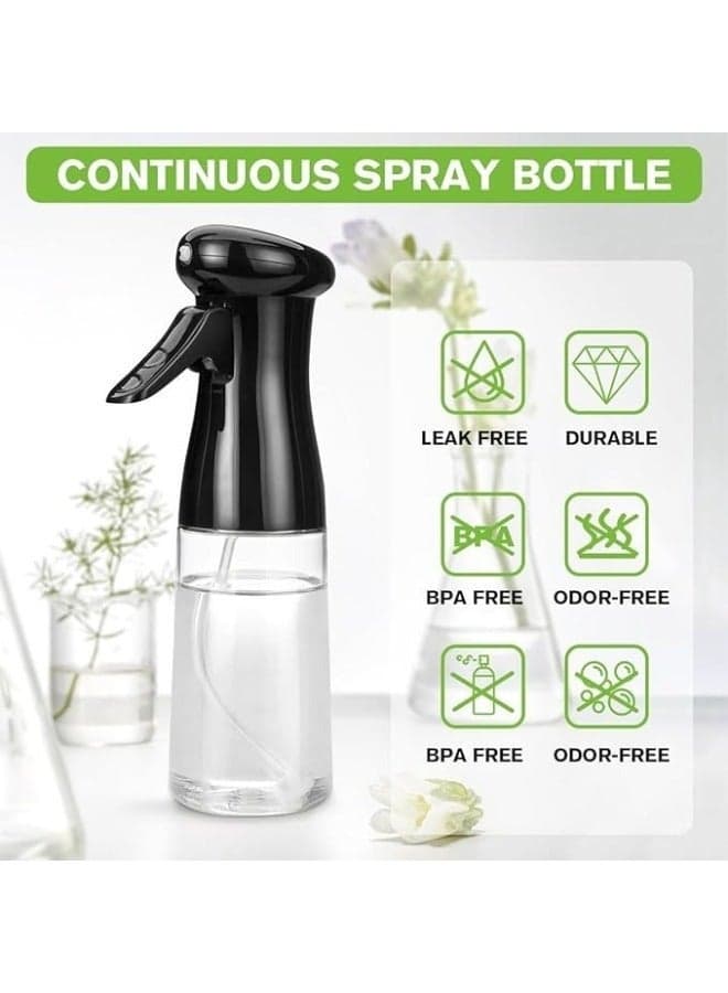 Empty Multi Use Hair Spray Bottle Continuous Water Mister for Curly Hair Fine Mist Salon Spray Bottle 200ml (٣)