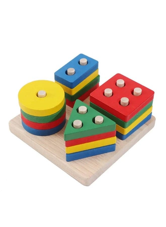 Wooden Shape Sorter, Wooden Shape Puzzle, Shape Matching Board, Geometric Shape Sorter, Montessori Wooden Shape Toy, Educational Wooden Puzzle, Shape Recognition Toy, Wooden Peg Puzzle, Early Learning Shape Board, Kids Shape Sorting Toy, Preschool Educational Toy, Wooden Geometry Puzzle, Shape Matching Toy, Montessori Shape Board. Early Development Toys