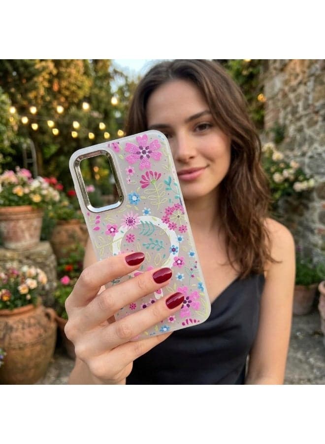 A Touch of Spring Silicone Back Cover Compatible With Oppo A16 A distinctive choice for lovers of life. Cases & Covers (٢)