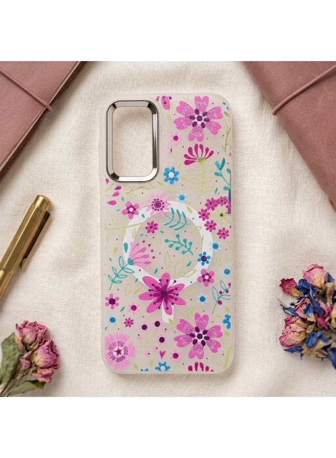 A Touch of Spring Silicone Back Cover Compatible With Oppo A16 A distinctive choice for lovers of life. Cases & Covers (٥)