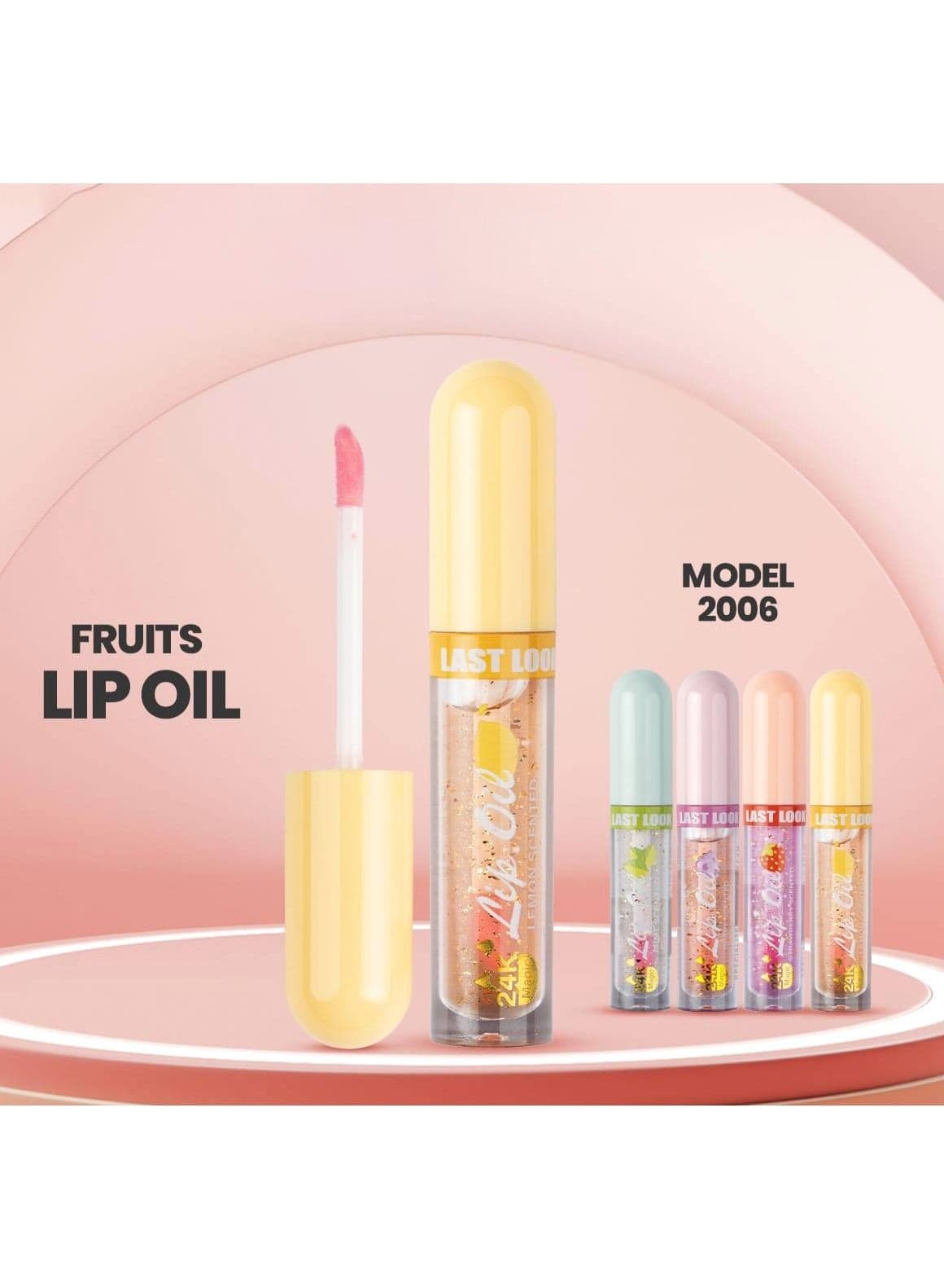 Last Look Magic Fruity Lip Oil - Lemon Scent Lip Oils & Serums (5)