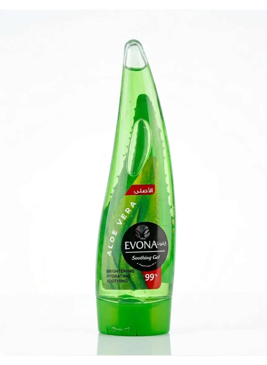 EVONA Aloe Vera Soothing Gel, 99% Pure, 250ml Baby Soaps & Cleansers