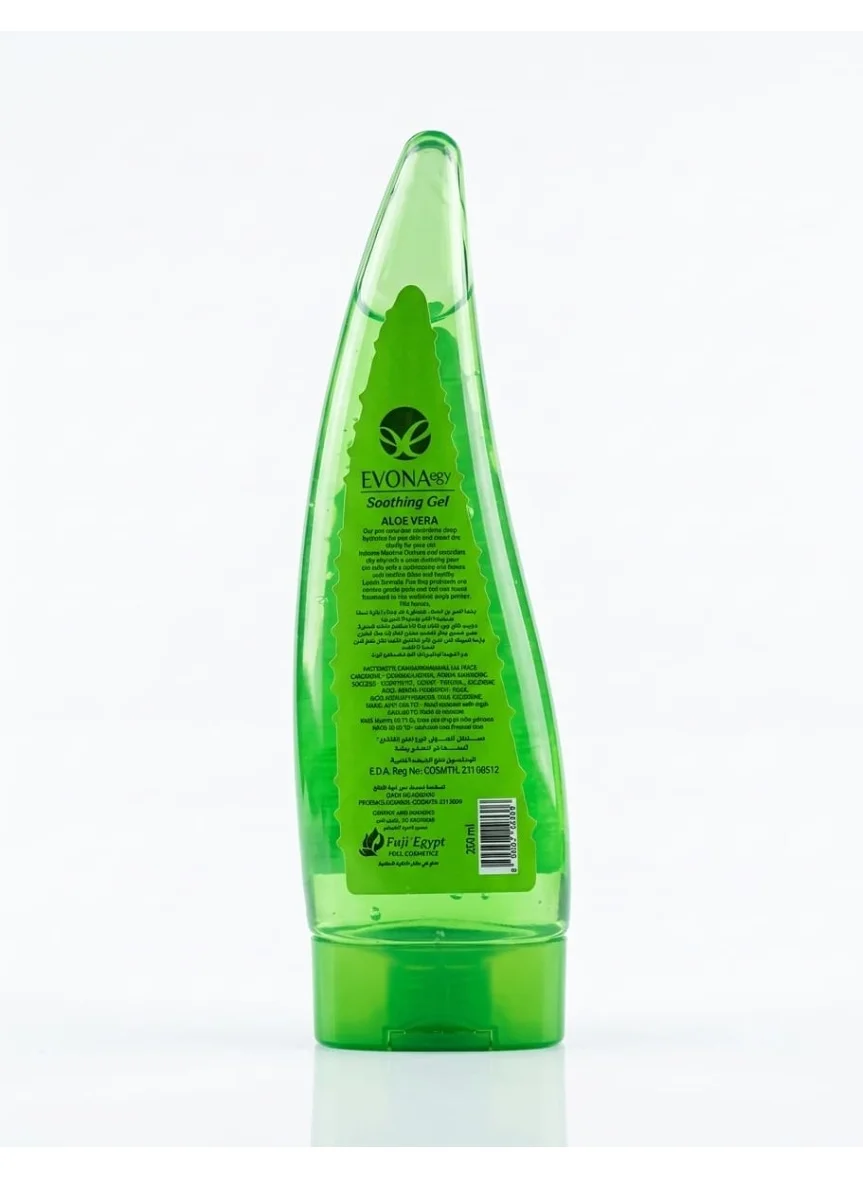EVONA Aloe Vera Soothing Gel, 99% Pure, 250ml Baby Soaps & Cleansers (٢)
