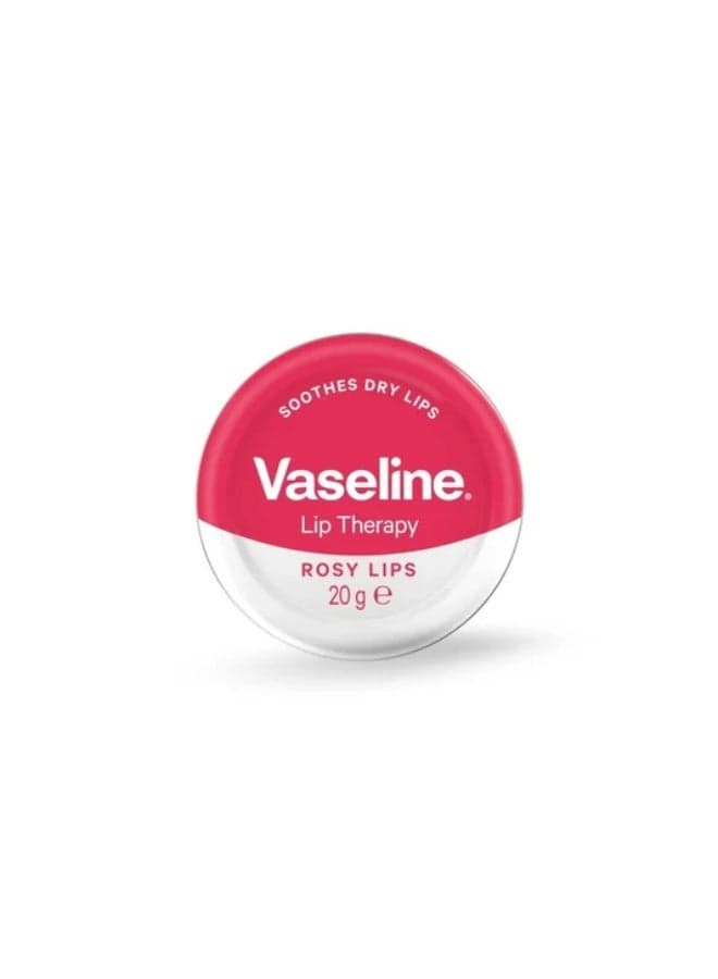 Vaseline Lip Therapy Rosy Lips Tin For Dry & Chapped Lips 20g Lip Balms & Butters