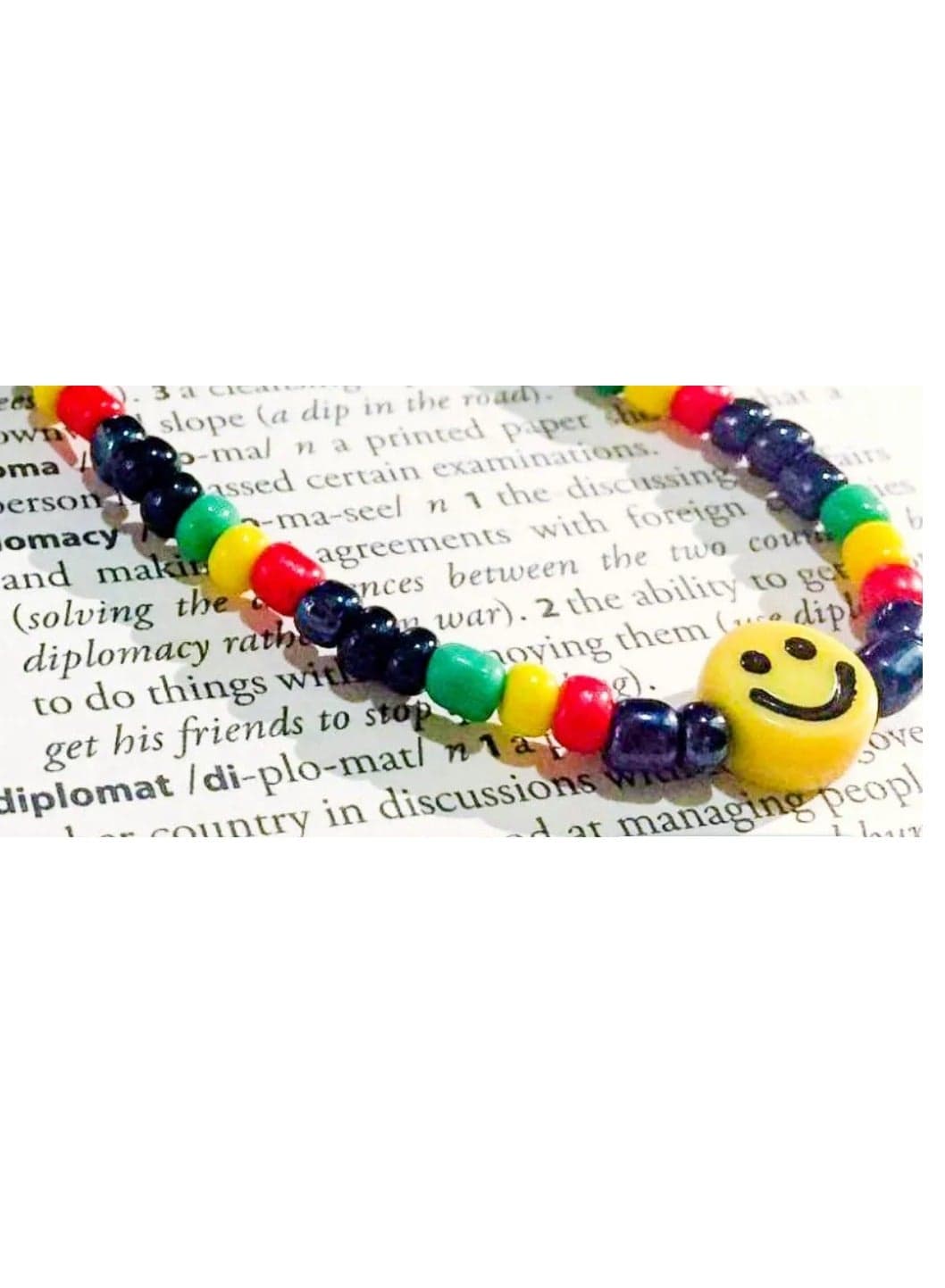 Fashion Smile Choker Beads Necklace Multicolor Color Girls' Necklaces & Pendants (٢)