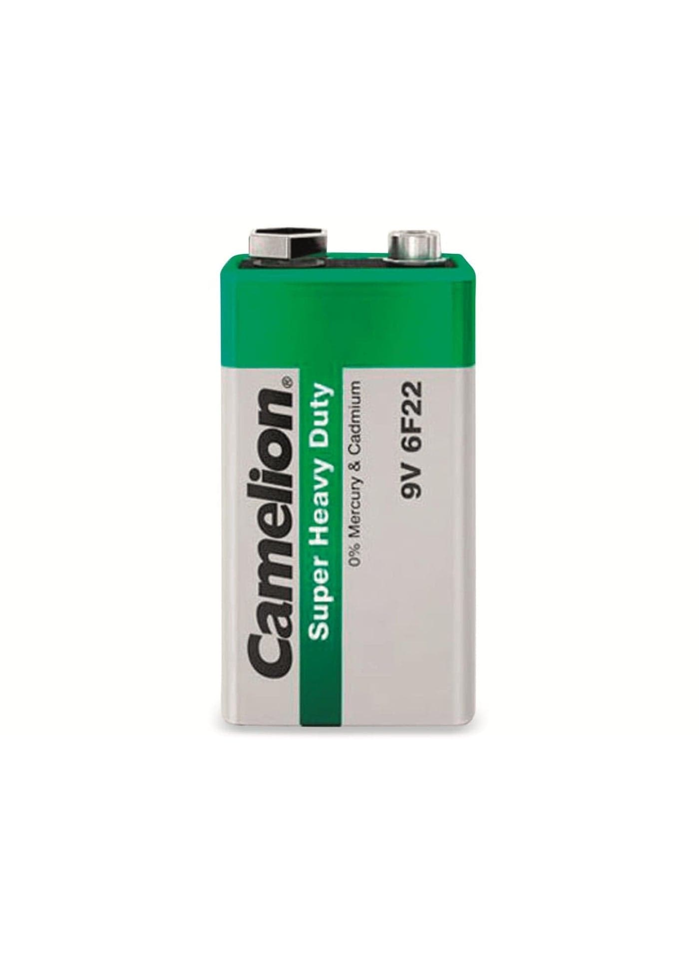 6F22 9 V Super Heavy Duty Battery (Shrink Wrap Packaging) Household Batteries (٣)