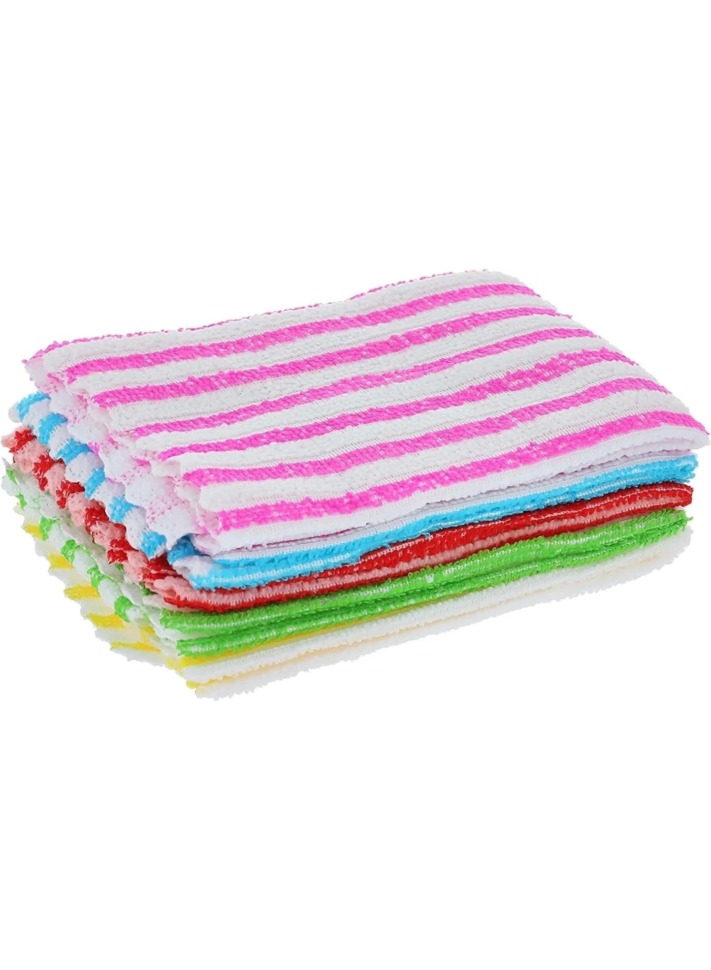 Multi-purpose microfiber cleaning cloths - for home and kitchen, 5-pack of 2 cloths