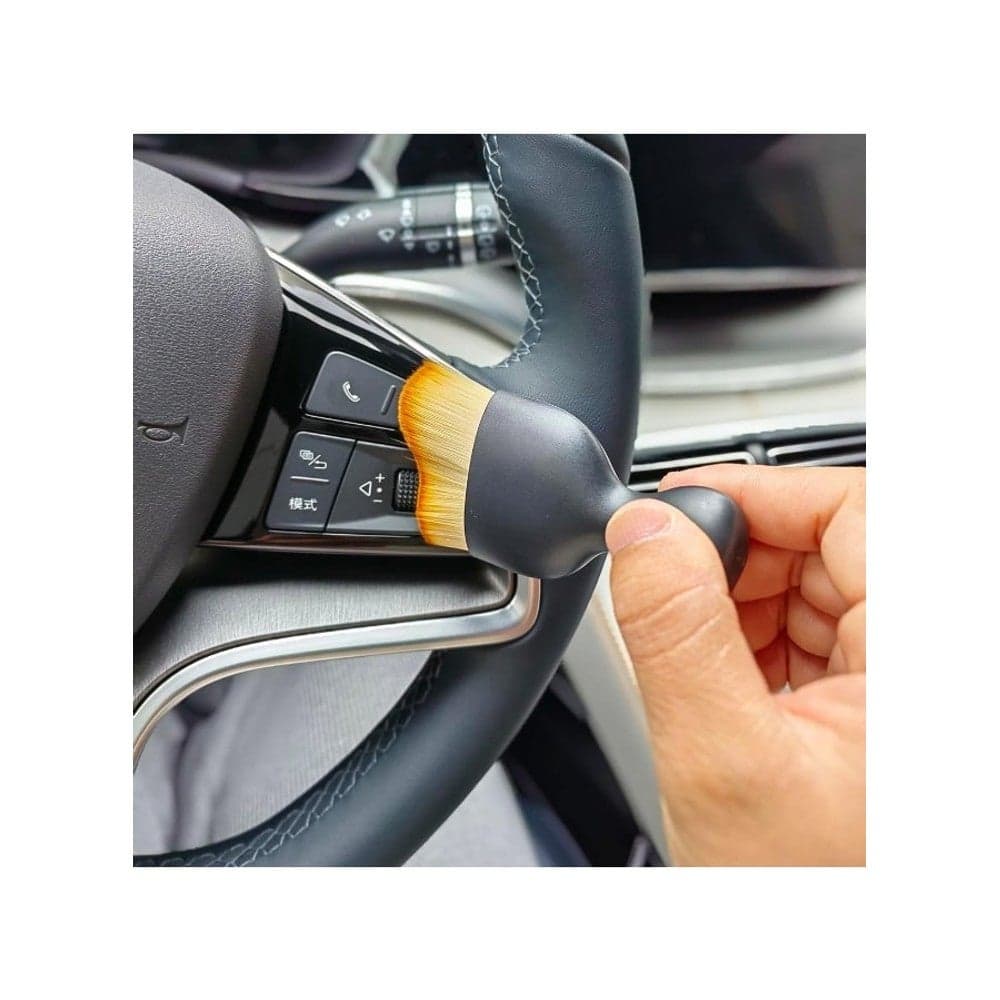 2Pcs Car Dash Duster Brush – Soft Bristle Interior Detailing Tool for AC Vents, Dashboard, Trim and Tight Spaces – Scratch-Free Cleaning (٨)