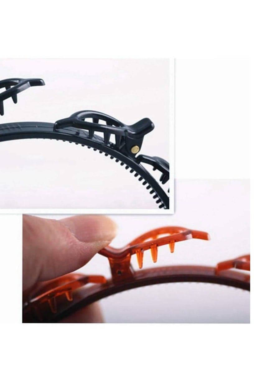 Hair Twister Hair Band Headband With Clips Hair Styling Fashion (5)