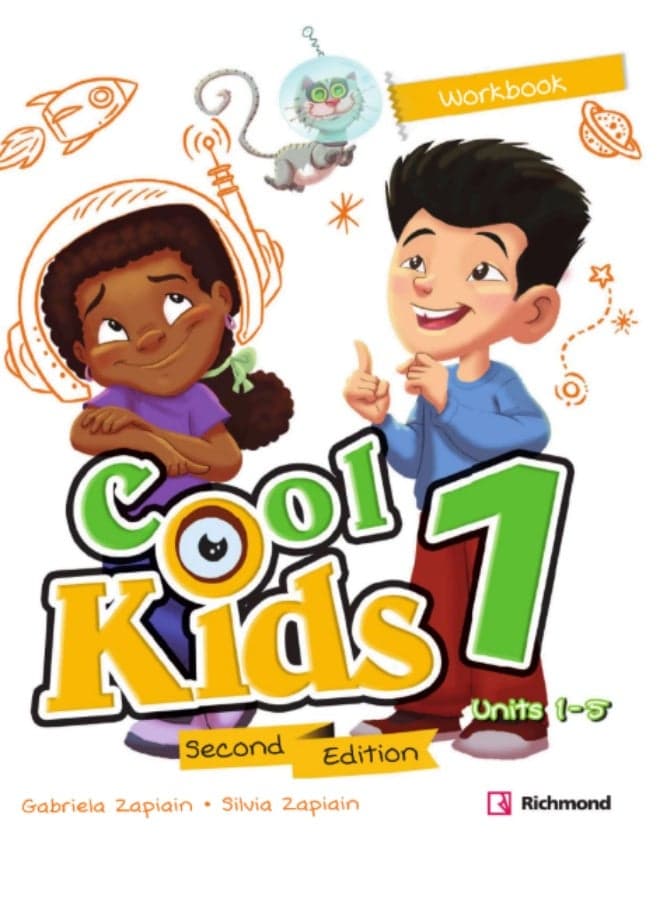 Cool Kids 1 Workbook (Second Edition) - Units 1-5 Pre-school & Early Learning