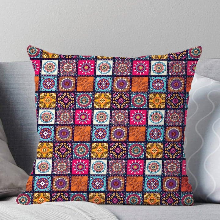 Printed Decorative Cushions – Elegant Design, High Quality Fabric, Modern Touch for Living Room & Bedroom 45x45 cm Decorative Pillows