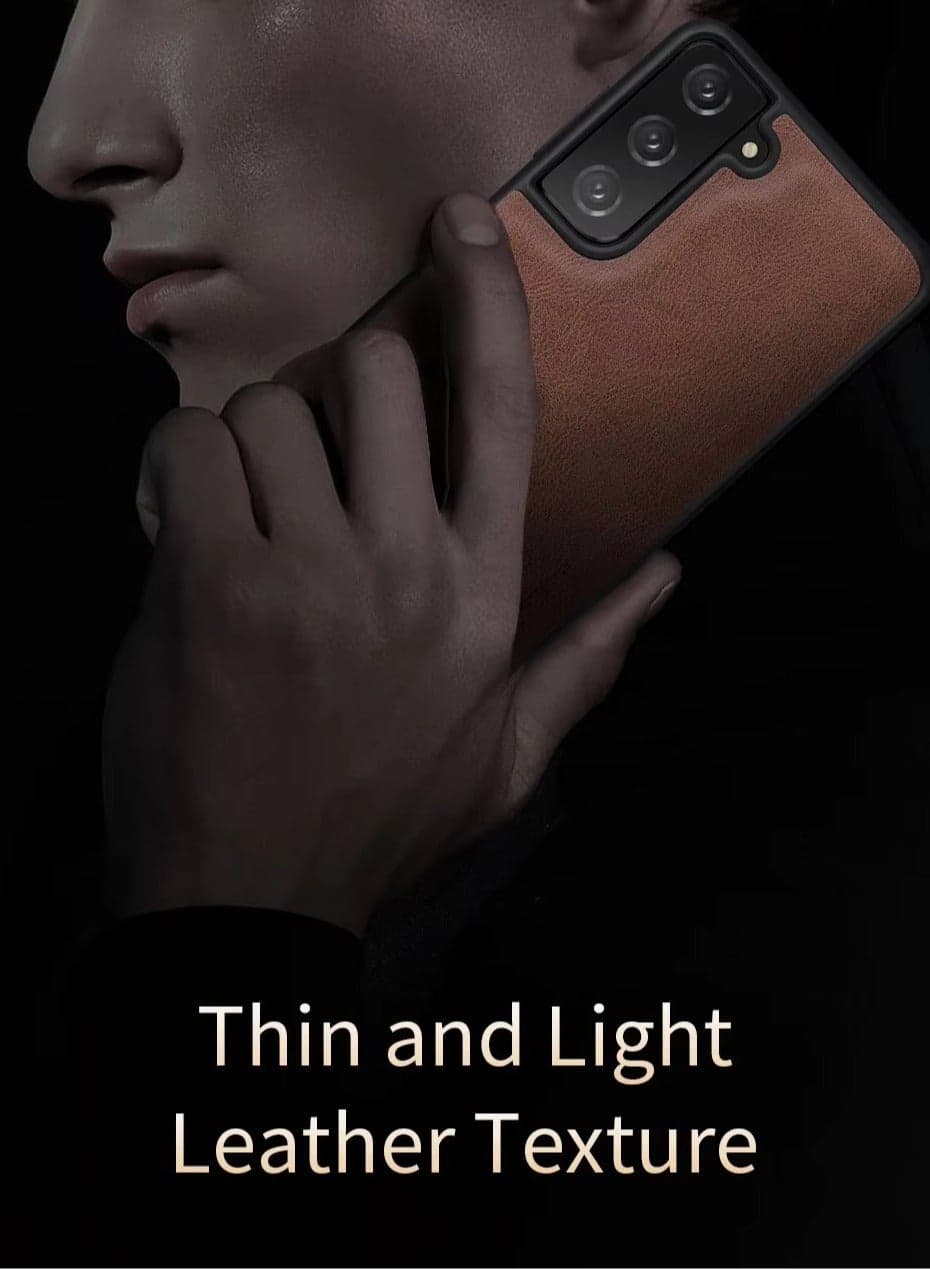 Case Retro PU Leather & Soft Silicone Edge Back Cover For Oppo A18/A38 (Brown) (3)