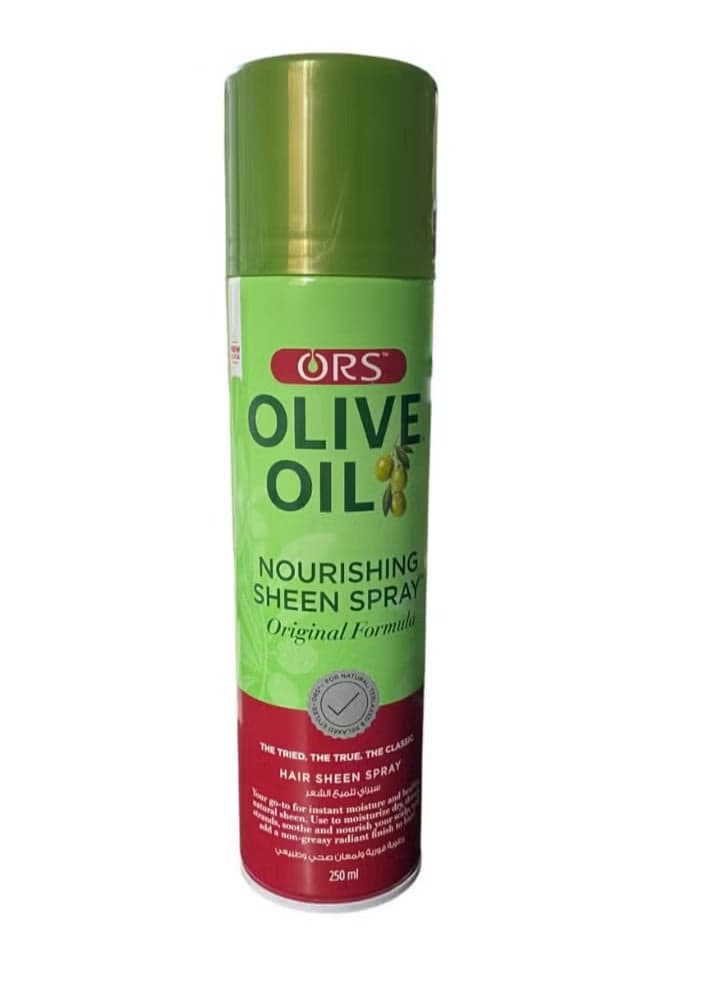 ORS Olive Oil Nourishing Hair Sheen Spray 250 ML (May vary package)