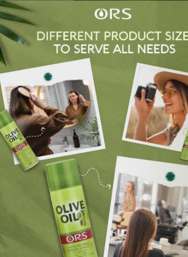 ORS Olive Oil Nourishing Hair Sheen Spray 250 ML (May vary package) (٣)