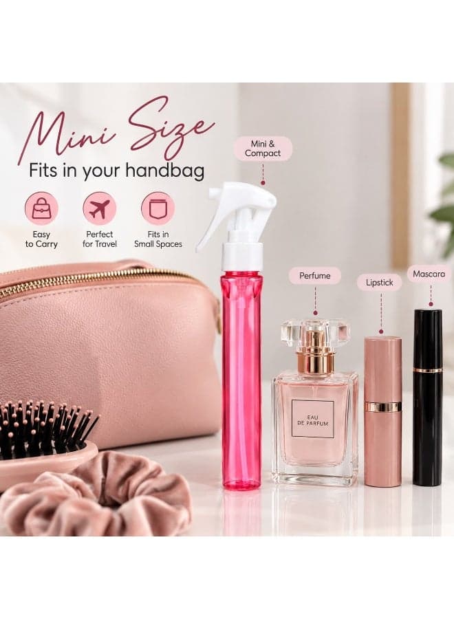 Mini Hair Spray Bottle for Women – Portable Travel Spray Bottle for Hair, Compact Refillable Fine Mist Sprayer for Styling & Daily Use (٣)