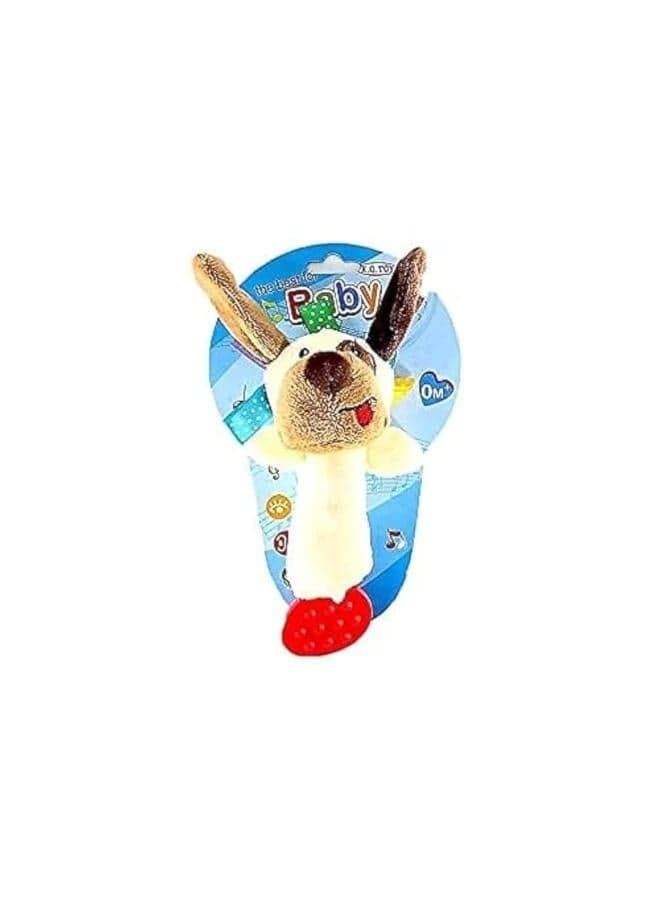Generic Soft Dog with Toothier and Sound Stuffed Animals & Toys