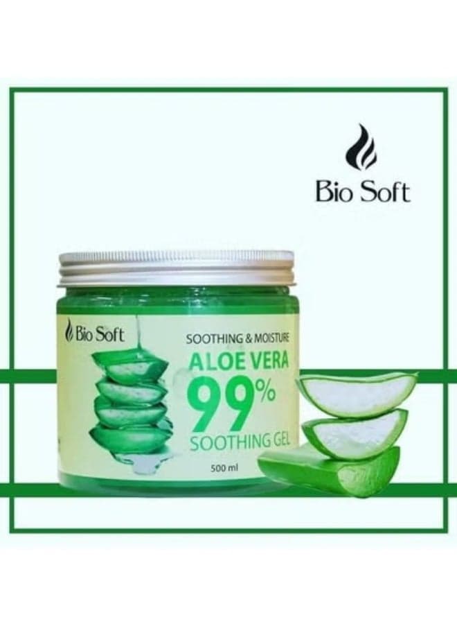 Bio Soft Aloe Vera Soothing Gel 500 Ml (Packaging may vary) (4)