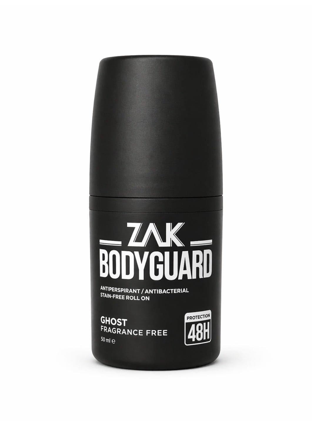 BODYGUARD GHOST FRAGRANCE FREE ANTIPERSPIRANT-ANTIBACTERIAL STAIN- ROLL ON 50ml Deodorants & Antiperspirants