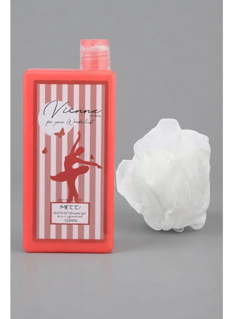 Mood Vienna Shower Gel 750 Gm + Lofa Multi Color Shower Gels & Body Wash