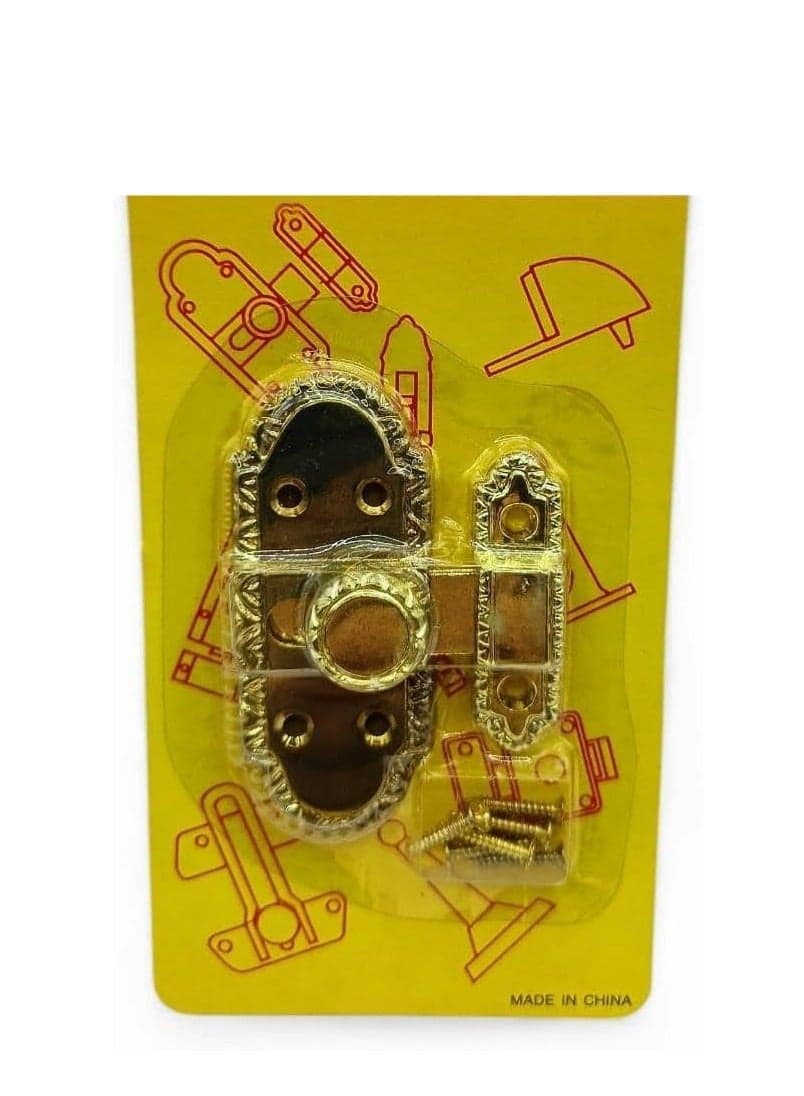 Door, window and bill lock bolt (gold) Lock Replacement Parts (2)