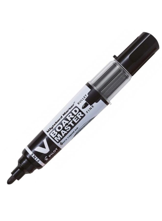 Pilot V Board Master White Board Marker Bullet - Black Erasable Markers