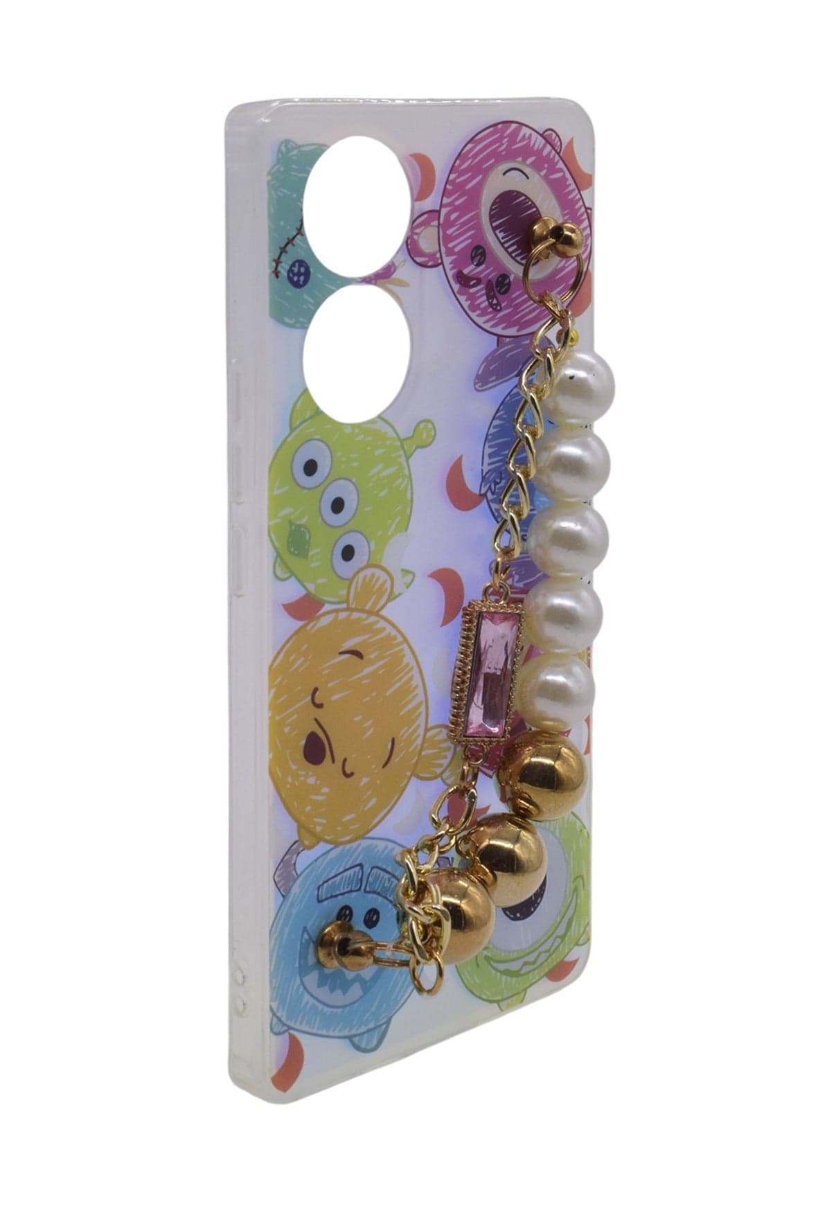 Chain Design TPU Back Cover for Honor 50 - Multicolor Cases & Covers (٢)