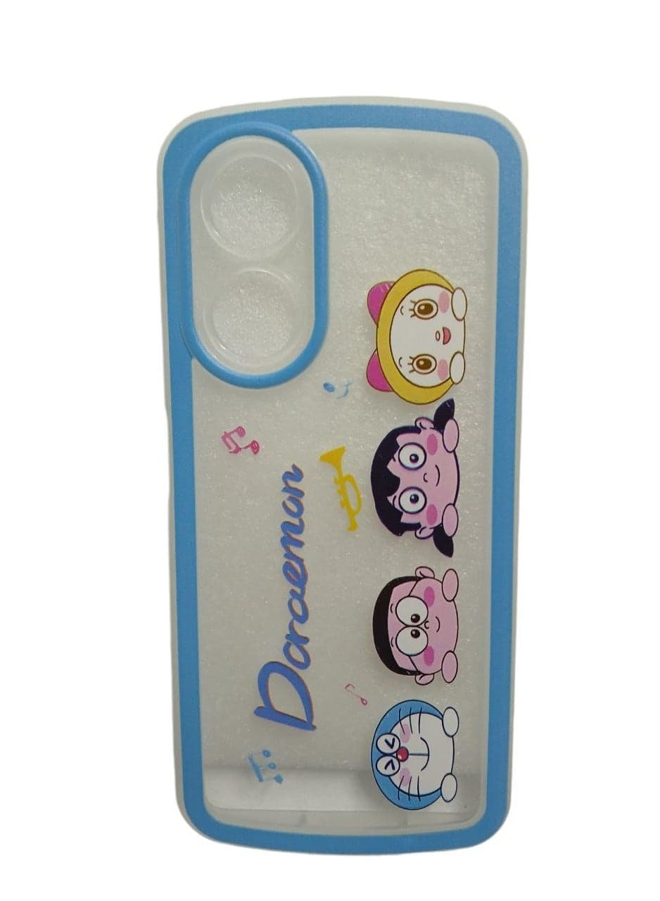 Back Cover Compatible With Phone Oppo A58 - Multi Color 116 Cases & Covers