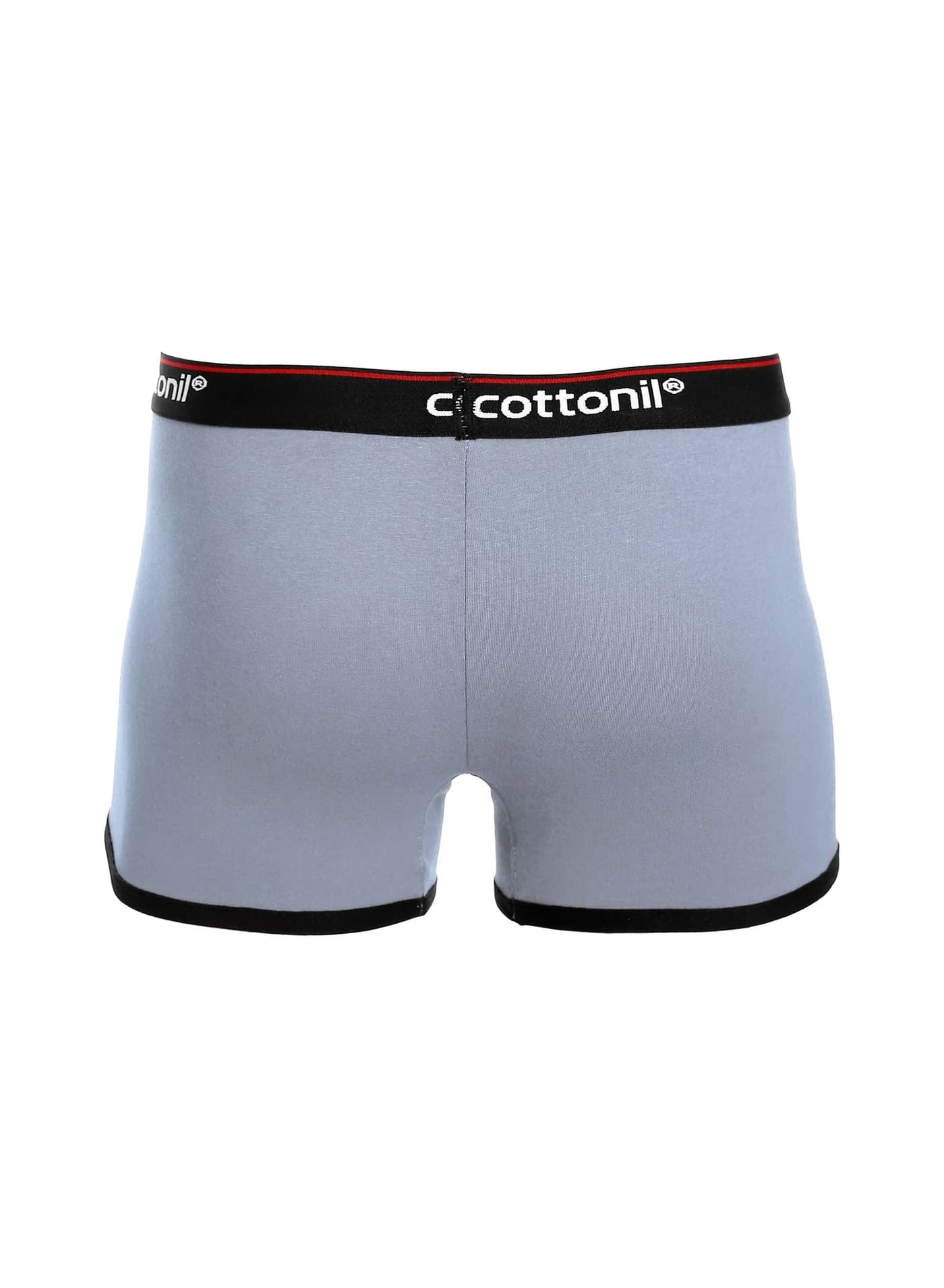 Cottonil - Men Boxer Solid-GREY Men's Boxers (2)