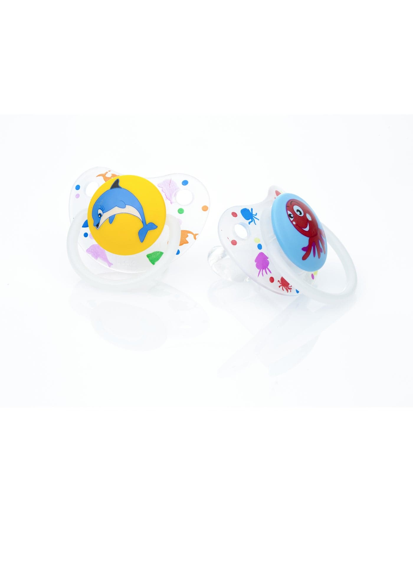 Japlo Aquatic new born 0-3 M soother (Pacifier with cover & Glow In The Dark) (٣)