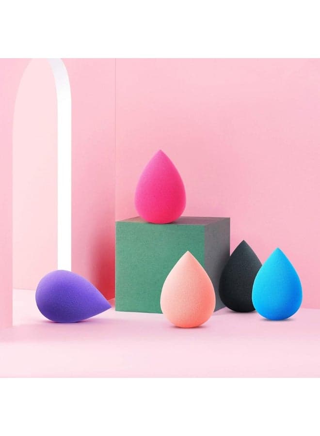 4 Pcs Dry and Wet Use Makeup Sponge Set Blender Beauty Foundation Blending Sponge for Liquid, Cream, and Powder Make Up Sponges (9)